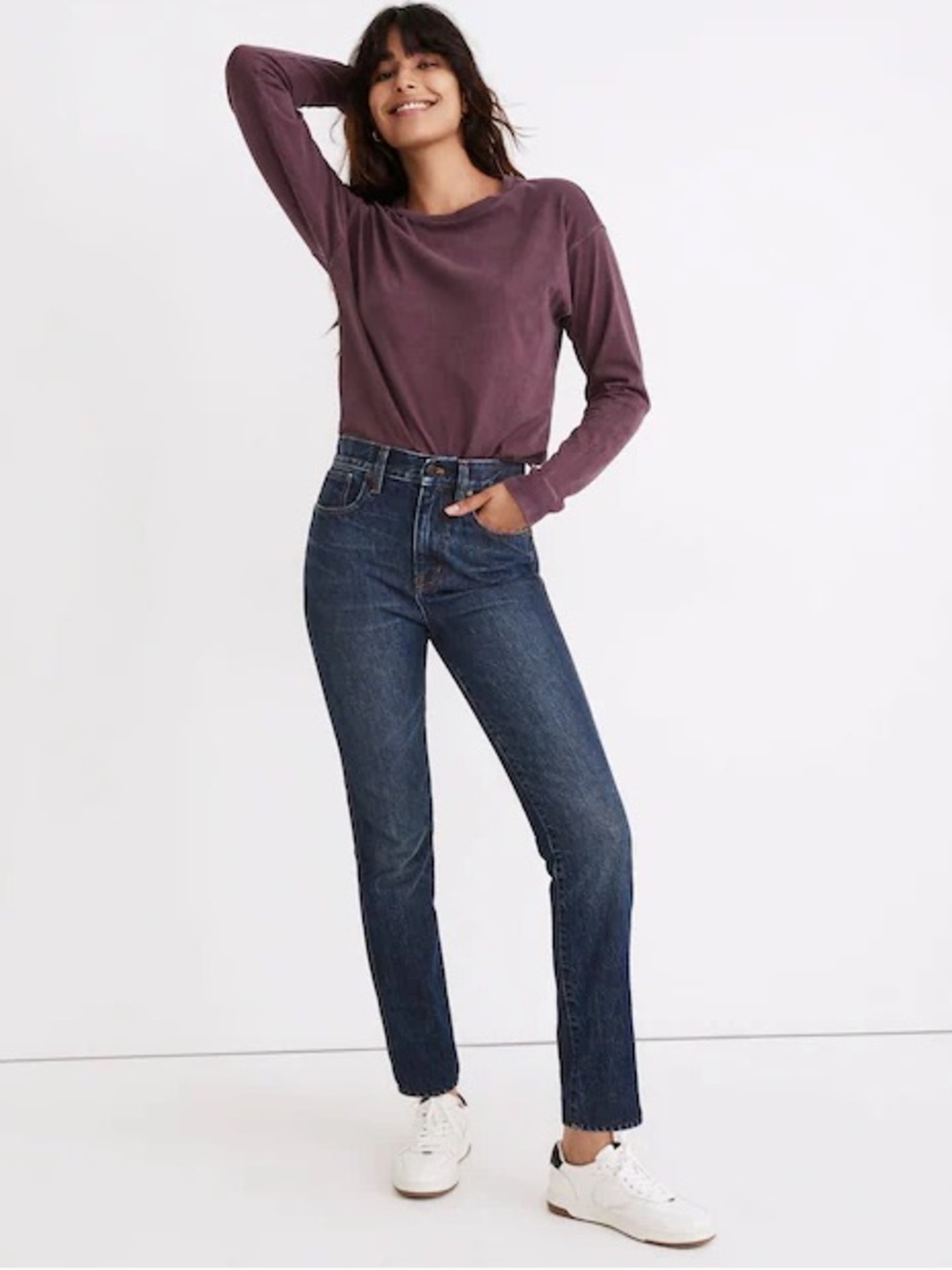Madewell The Perfect Vintage Jean in Diversey Wash: Retro Stitched Edition 27 - Picture 11 of 11